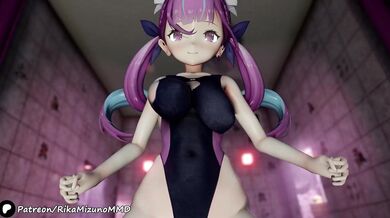 'Shimmering Shaky Bikini Dance with Minato Aqua (Swimsuit)'