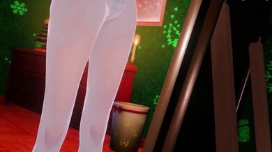 'Silver wolf, get naked and pose in the mirror to show us if that dress looks good on you'.