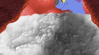 "Female Trap Transforming into a Cum Hungry Monster and Devouring Giant Cocks"