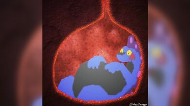 "Female Trap Transforming into a Cum Hungry Monster and Devouring Giant Cocks"