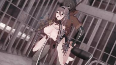 'Haru's Hentai Adventure - Snowbreaker Suffocates Her With A Rope While Playing In The Cold'