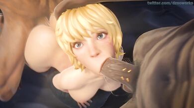 "Sploshing Wet Dreams of a Spit Roasted Hentai Goddess"