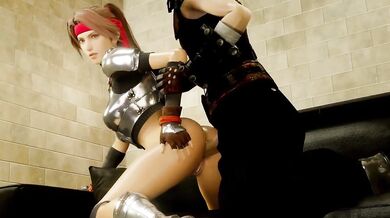 'A girl on her knees: Jessie gets fucked in the ass from behind'