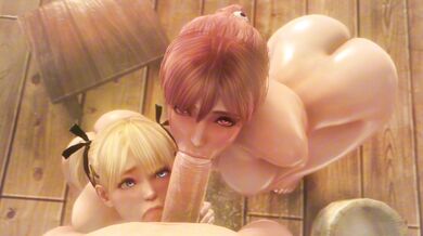 'Double the Pleasure - Two Girls Giving Hot Blowjobs'