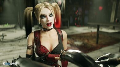 'Batgirl and Harley Quinn - A Night in Gotham City - No Music - 4K Kassowitz'