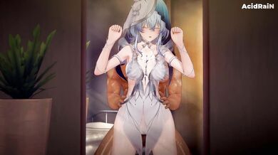 "Mature lady with big tits and ass fucking on the beach with a young guy, surrounded by sexy dolphins in the sea. (NTDFull)"