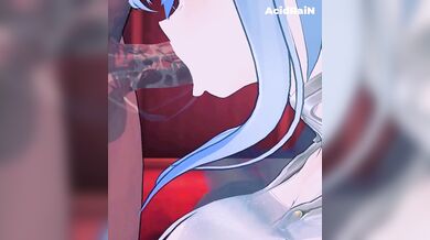 "Mature lady with big tits and ass fucking on the beach with a young guy, surrounded by sexy dolphins in the sea. (NTDFull)"