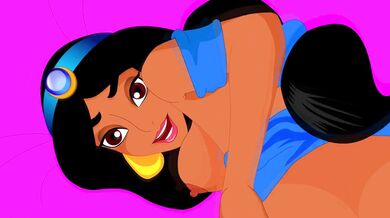 'Babes of the Arabian Nights: Aladdin and Jasmine's Secret Desire'