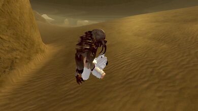 'The Forgotten Wanderer and the Mystical Oasis'