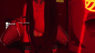 'Fulfilling her fantasy with her fuck machine'