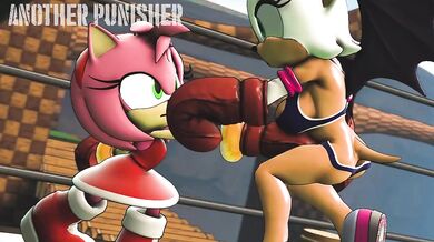 "Amy versus Rouge Foxy Boxing (Ryona): The Ultimate Hentai Fighter Match!"