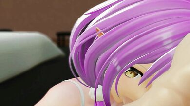 'Virtual Yuki Hana Gets Lamy Creamed with a Hololive Blowjob in Pink Hair Hentai MMD VTuber 3D Creampie Video'