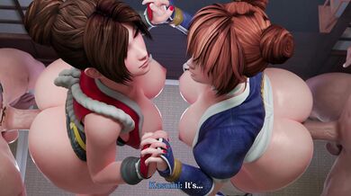 'Ninja Girl's Festival Special [Cleavage Crusher]