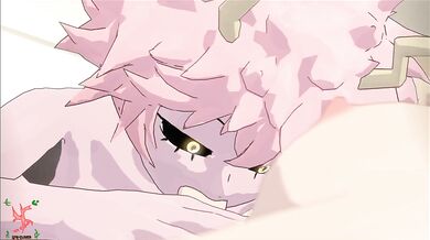 "Mina and Jiro's Steamy Loving in the Shower!"