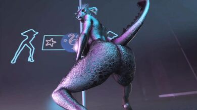 Argonian Stripper: The Naked Truth