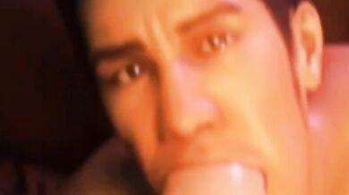 Kiryu gets fucked in a PMV #5