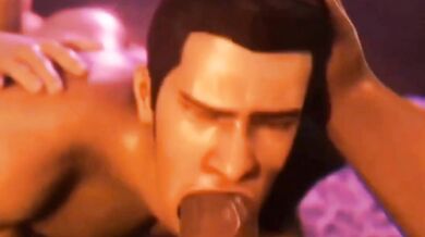 Kiryu gets fucked in a PMV #5