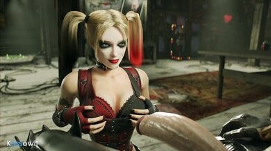 "Batgirl's Futa Fantasy with Harley Quinn"