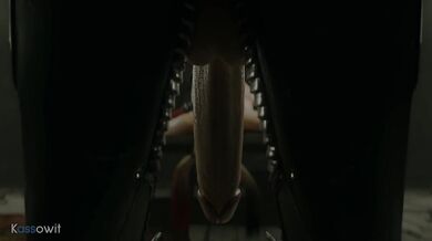 "Batgirl's Futa Fantasy with Harley Quinn"