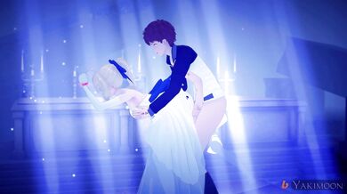 'Shirou Emiya uses his magical powers to control Artoria Pendragon and ra*pe her in a full animation hentai video.'