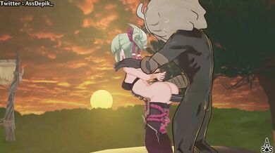 "Sexy Maid Cat Girl Milk Bath HMV HD Video"