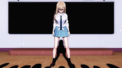Sexy schoolgirls enjoy themselves during the daytime festival, their wet panties and tight holes get fucked by horny teachers and guys in public!