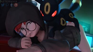 "Wild Sex Adventures of a Mature Veterinarian with her Cute Umbreon Puppy"