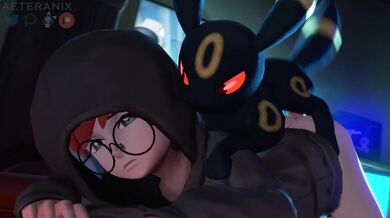 "Wild Sex Adventures of a Mature Veterinarian with her Cute Umbreon Puppy"