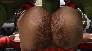 'The Hulky Mane: Iron Man's Flexy Sex Adventure with a Looped and Hairy Hulk!'