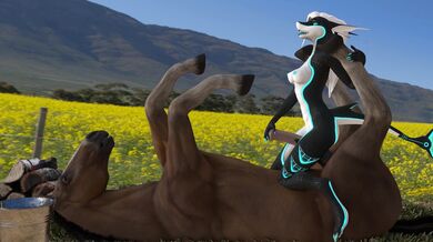 "Four-Eyed Shark Horse - 4k Ultra HD Hentai Porno!"