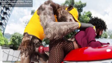 "Unleashed Desires: The Black Lady and GTA Werewolf [Rekin3D]"