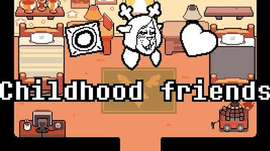 Hentai Porn: Delta Runes - Childhood Friends and Adult Games