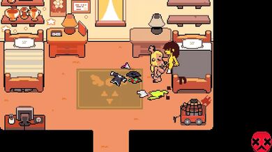 Hentai Porn: Delta Runes - Childhood Friends and Adult Games