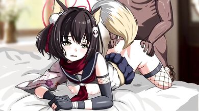 "The Wildly Intense Sexual Encounter between Izuna and Netto, in Burukaka's Hentai Video"