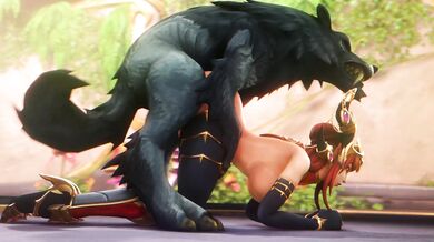 "Rainbow Hentai Queen - Alexstrasza's Ultimate Pleasure"