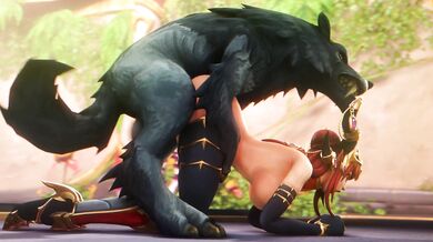 "Rainbow Hentai Queen - Alexstrasza's Ultimate Pleasure"