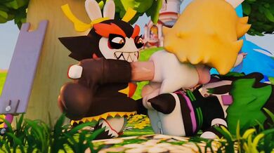 "The Rabbids and their Three-Way"