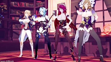 'The Hentai Sapphic Cocktail Party'