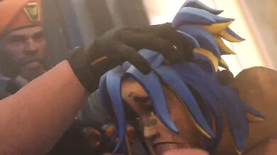 'The scorching passion of neon and Brimstone! Rouge Nine hentai PORN'