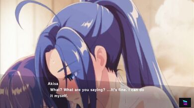 'Samurai Feud: Ao and Akisa's Passionate Magic Frenzy'