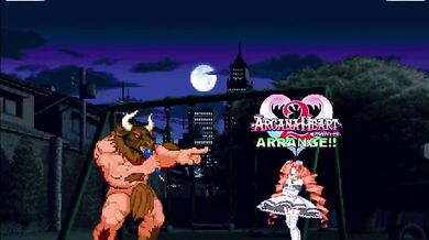 'Beautiful MILF gets taken by a raging Minotaur in the forest!'