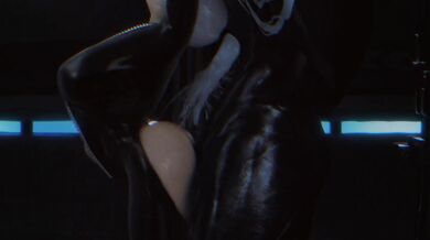 'Sexy Black Cat and Venom Hentai Video - [HMV/Edit]'