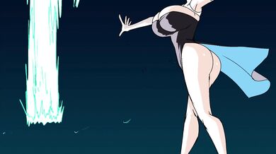 Rewritten: "The Elven Queen Strips Back, Unleashing her Junk Puppetry."