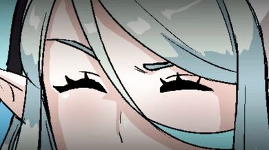 Rewritten: "The Elven Queen Strips Back, Unleashing her Junk Puppetry."