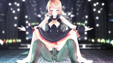 Rewritten as: 'Kagamine Rin Melts Down in Normal Ver.'