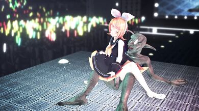 Rewritten as: 'Kagamine Rin Melts Down in Normal Ver.'