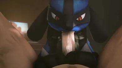 'Mommy Lucario Sucks Her Son's Cock To Orgasmic Bliss [P812P]'