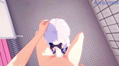 'The Shower Room Conquest - Chika Fujiwara's Sensual Bathing Hentai Video'