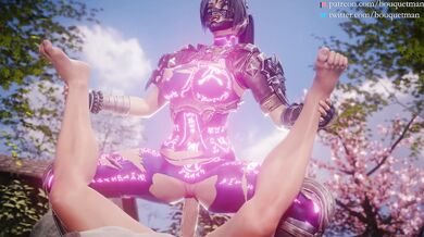 'Bloodlust in the Battlefield: Taki and Isabella's Orgasmic 3D SFM Blowjob Compilation'