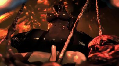 "Unleashing the Demon Inside - Onoskelis' Ultimate Cumshot!"